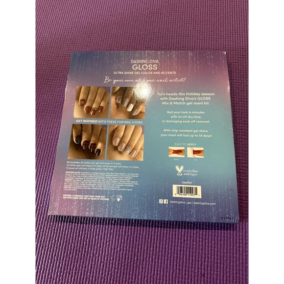 Dashing Diva Gloss Mix & Match Gel Mani Kit 100+ Designs NEW - Picture 4 of 4